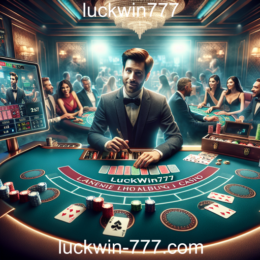 Experimente a Emoção do Cassino ao Vivo no Luckwin777